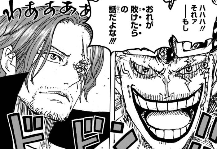 ONEPIECE1076話敗けたらの話