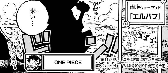 ONEPIECE1124話編笠の男