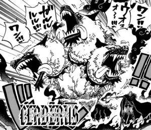 ONEPIECE1138話ケルベロス登場